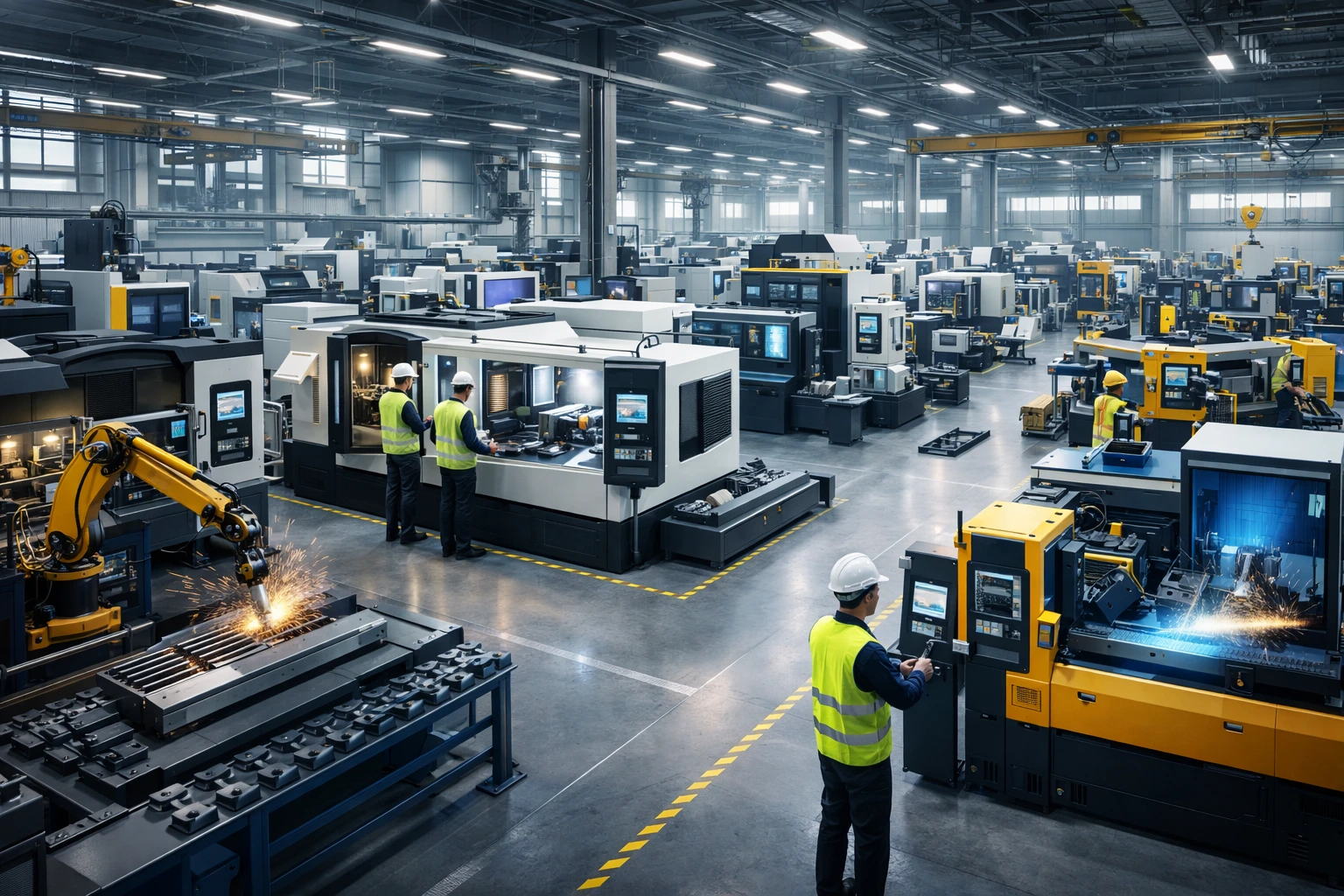 CNC industrial machine